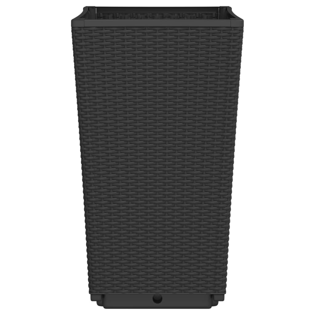 plantekurve 2 stk. 32,5x32,5x57 cm PP sort