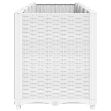 plantekasse 160x40x53 cm PP hvid