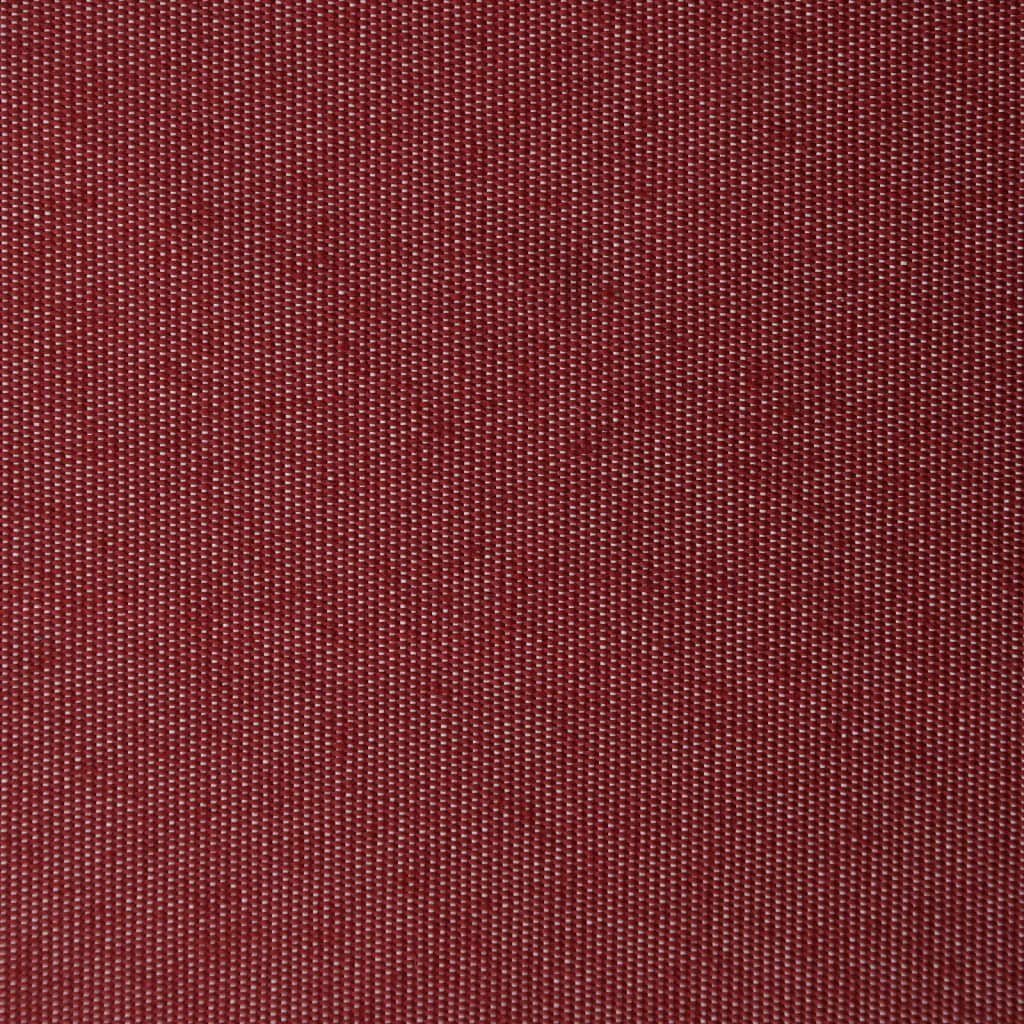 markise med LED-lys 350x250 cm manuel betjening bordeauxfarvet