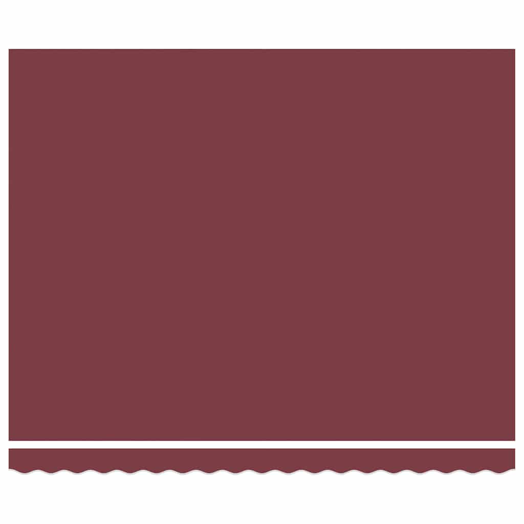 markise med LED-lys 400x300 cm automatisk betjening bordeaux