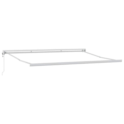markise 450x300 cm automatisk betjening brun