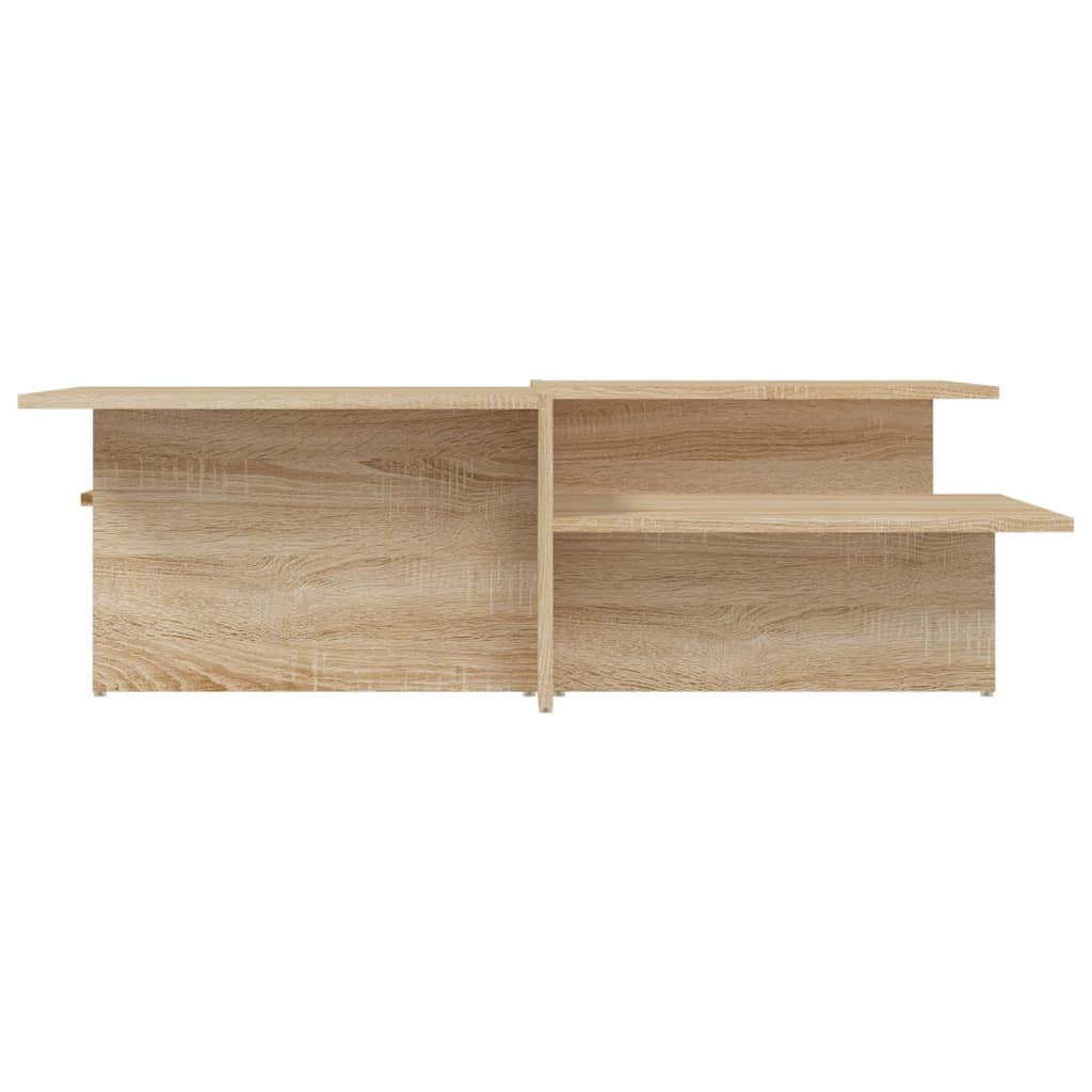 sofaborde 2 stk. konstrueret træ sonoma-eg