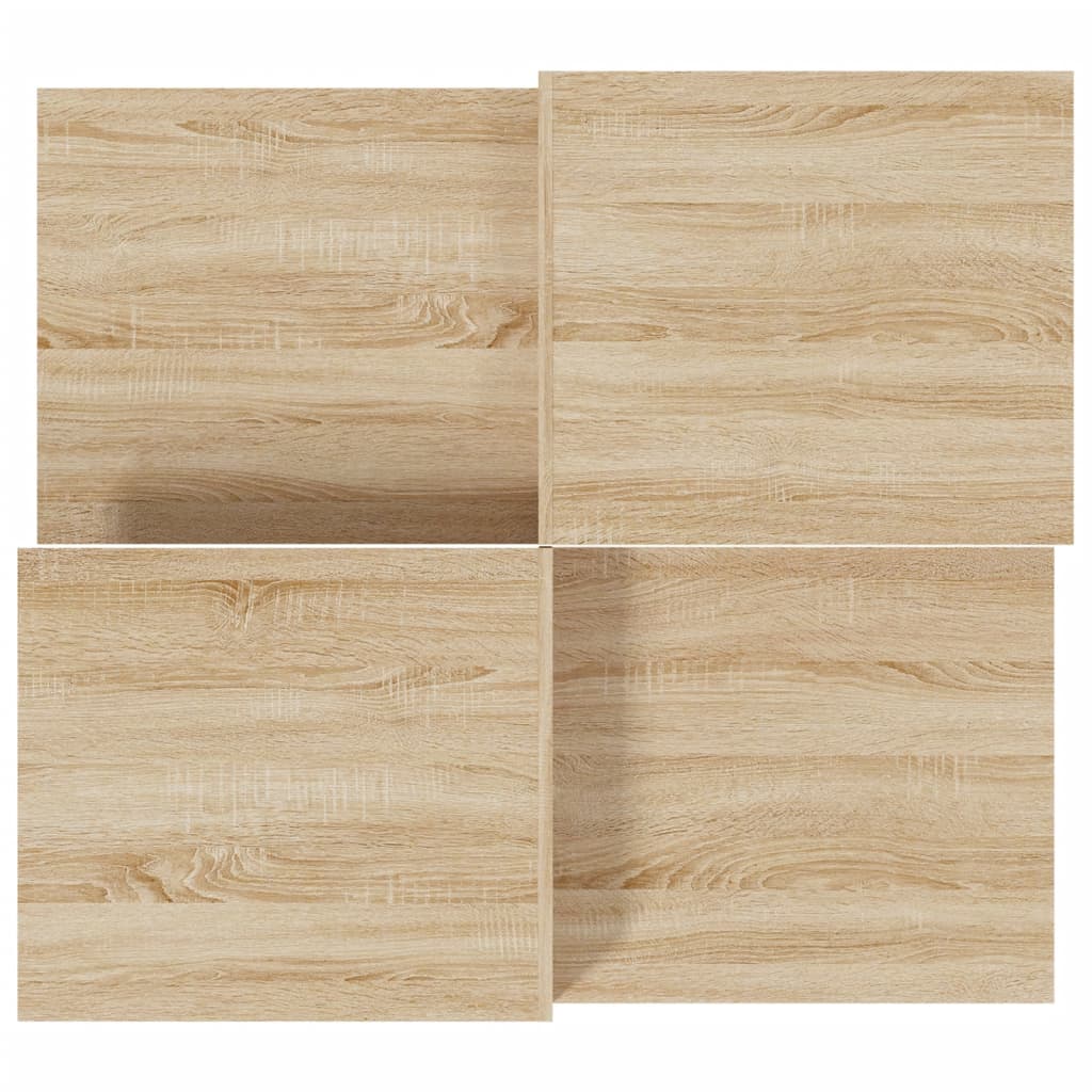 sofaborde 2 stk. konstrueret træ sonoma-eg