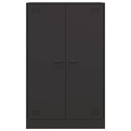 skænk 67x39x107 cm stål sort