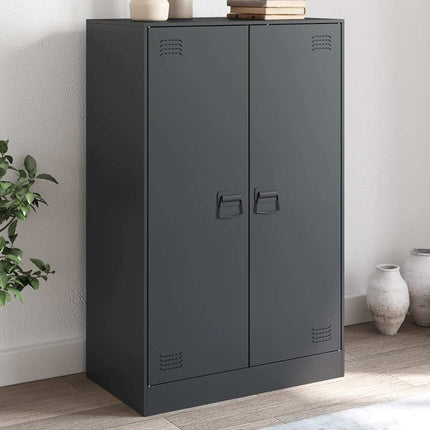 skab 67x39x107 cm stål antracitgrå