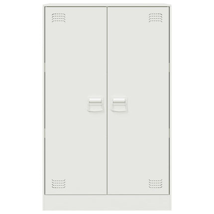 skab 67x39x107 cm stål hvid