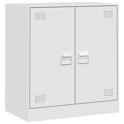 skænk 67x39x73 cm stål hvid