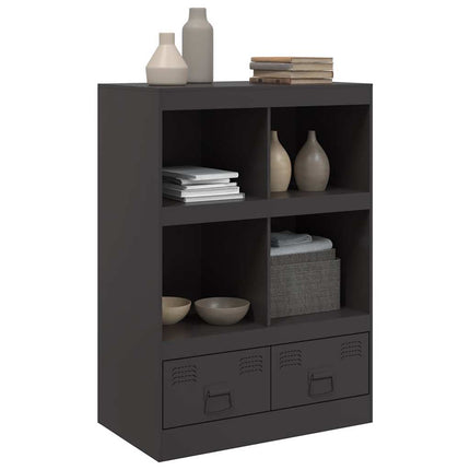 skab 67x39x95 cm stål sort
