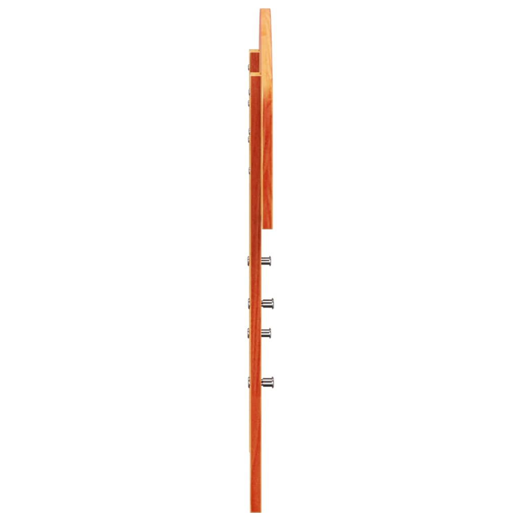 sengegavl 100 cm massivt fyrretræ gyldenbrun