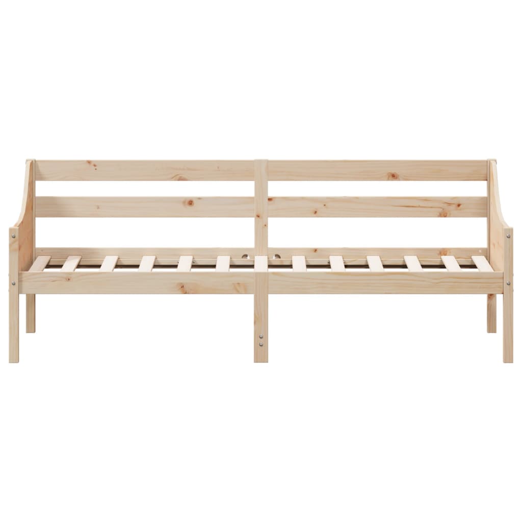 daybed uden madras 80x200 cm massivt fyrretræ