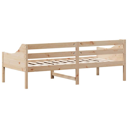 daybed uden madras 80x200 cm massivt fyrretræ