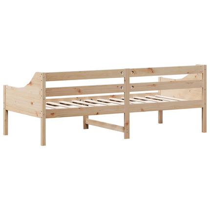 daybed uden madras 90x200 cm massivt fyrretræ