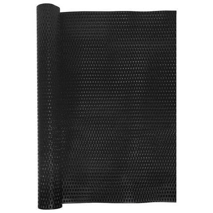 altanafskærmning 1000x100 cm polyrattan sort