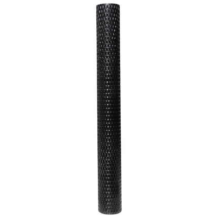 altanafskærmning 1000x100 cm polyrattan sort