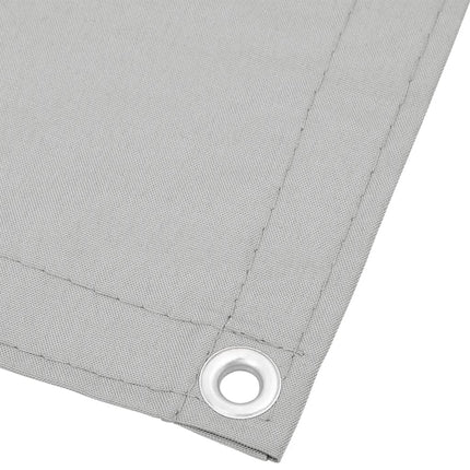 altanafskærmning 90x800 cm 100 % polyester lysegrå