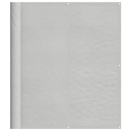 altanafskærmning 120x300 cm 100 % polyester lysegrå