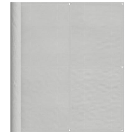altanafskærmning 120x500 cm 100 % polyester lysegrå