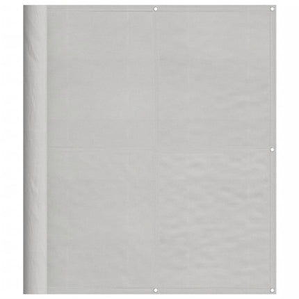 altanafskærmning 120x600 cm 100 % polyester lysegrå