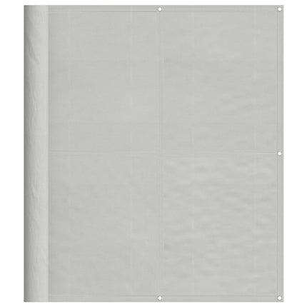 altanafskærmning 120x700 cm 100 % polyester lysegrå