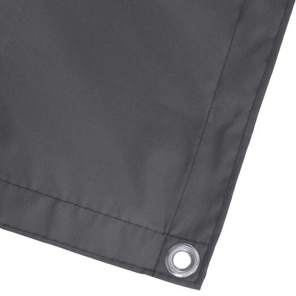 altanafskærmning 90x800 cm 100 % polyester antracitgrå