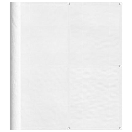 altanafskærmning 120x800 cm 100 % polyester hvid