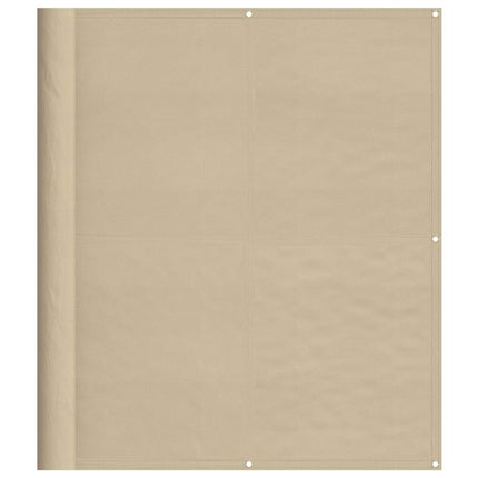 altanafskærmning 120x700 cm 100 % polyester beige