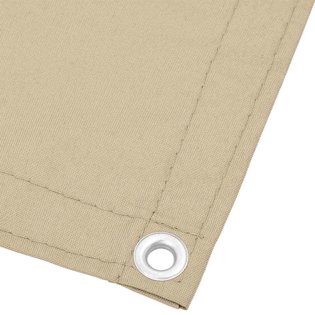 altanafskærmning 120x700 cm 100 % polyester beige