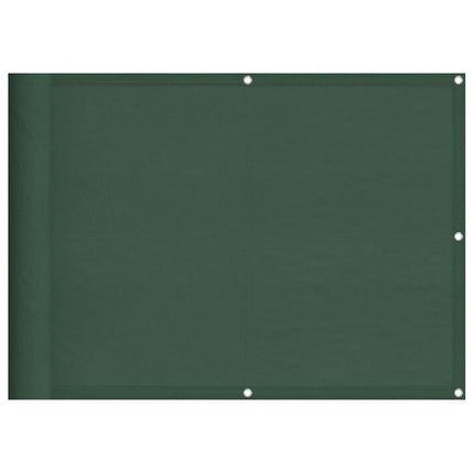 altanafskærmning 75x700 cm 100 % polyester mørkegrøn