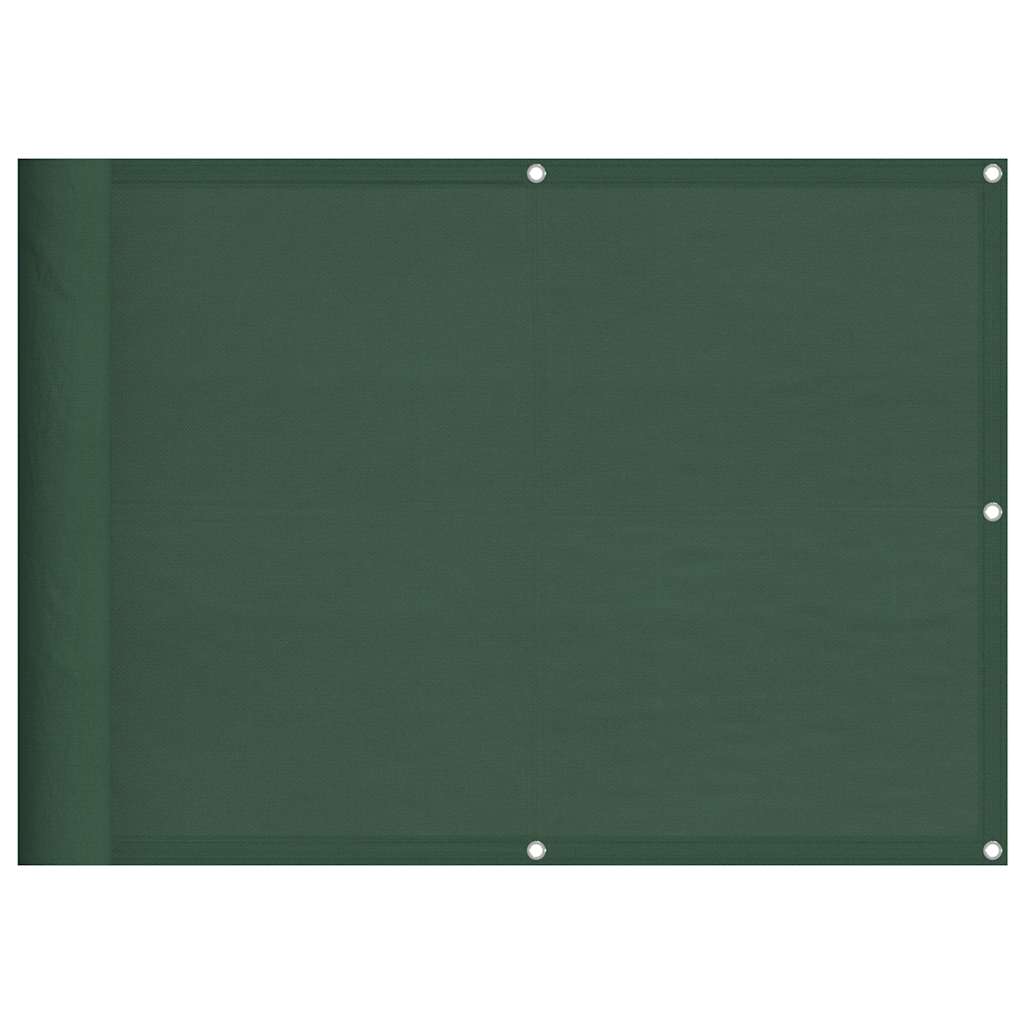 altanafskærmning 75x800 cm 100 % polyester mørkegrøn