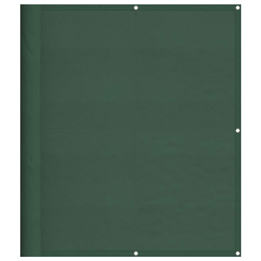 altanafskærmning 120x700 cm 100 % polyester mørkegrøn