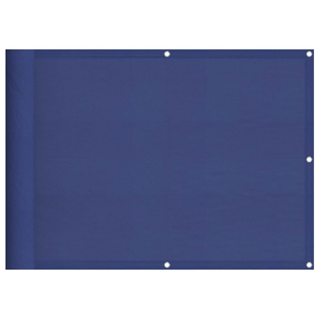 altanafskærmning 75x700 cm 100 % polyester blå
