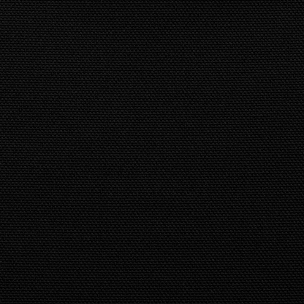 altanafskærmning 75x1000 cm 100 % polyester sort