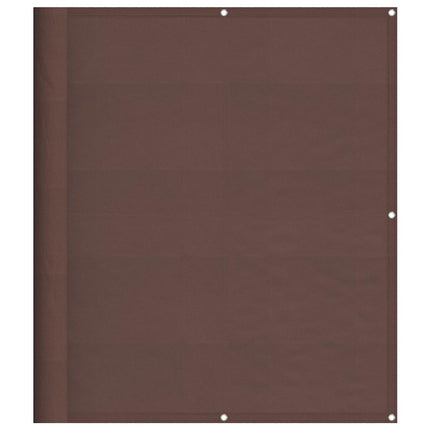 altanafskærmning 120x800 cm 100 % polyester brun