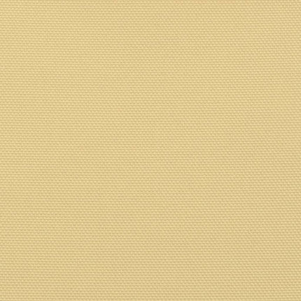 solsejl 3x3x4,24 m 100 % polyesterstof sandfarvet