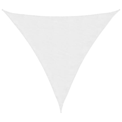 solsejl 2x2x2 m 100 % polyesterstof hvid
