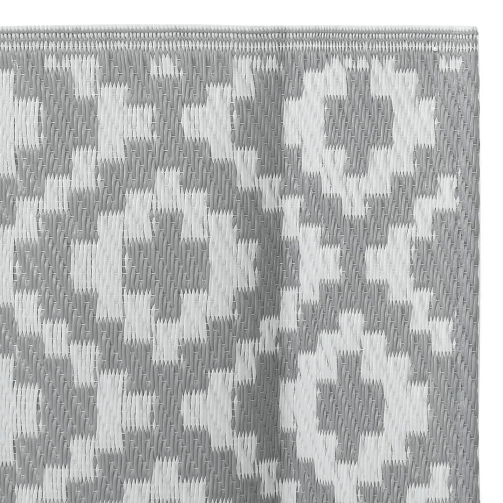 udendørstæppe ARAKIL 190x290 cm PP grå