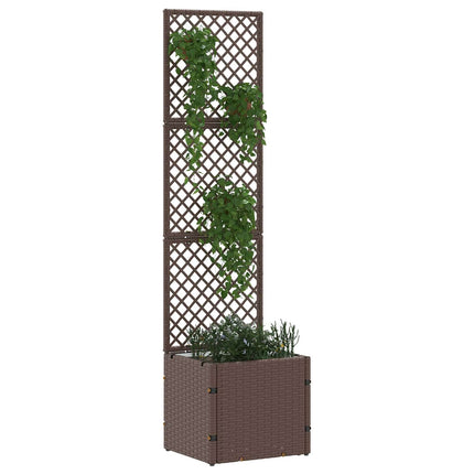 Have Trellis Planter Brun 35 x 30 x 135 cm Metal