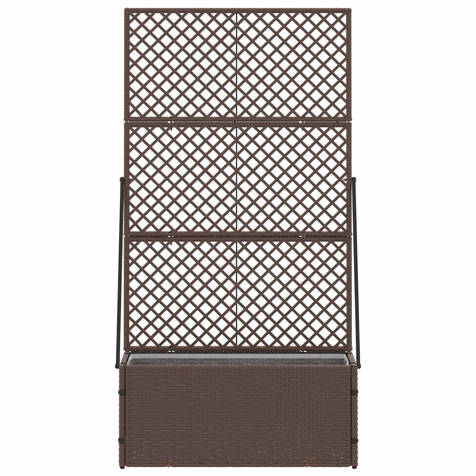 Have Blomsterkrukke Brun 70 x 30 x 135 cm Metal