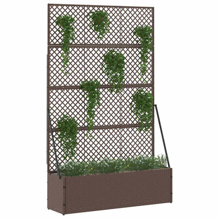 Have Trellis Planter Brun 105 x 30 x 170 cm Metal