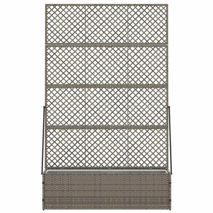 Have Trellis Planter Grå 105 x 30 x 170 cm Metal