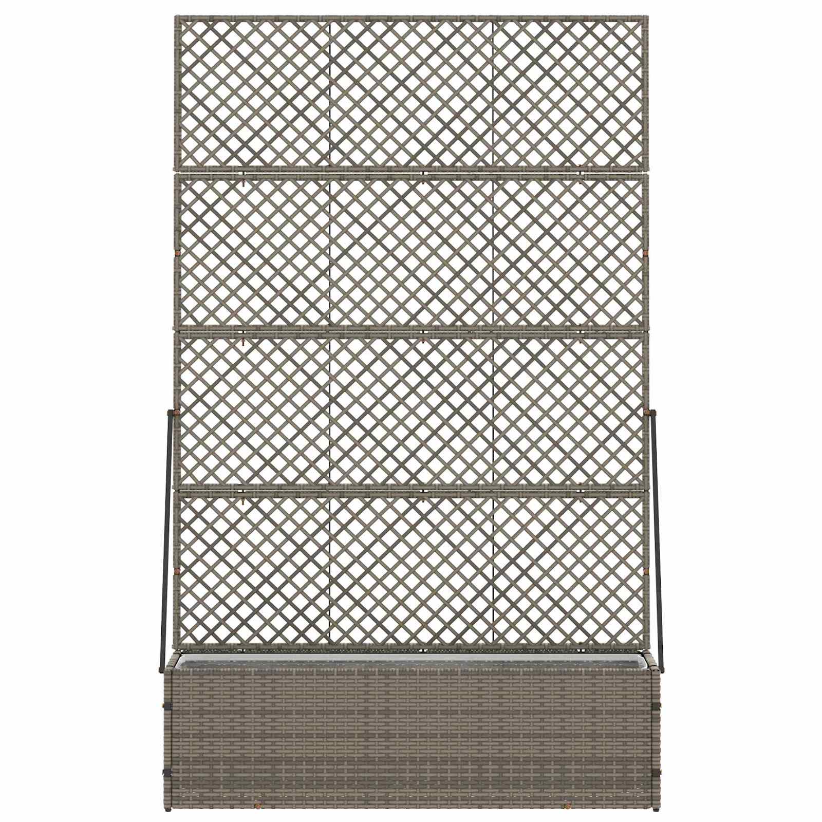 Have Blomsterkrukke Grå 105 x 30 x 170 cm Metal