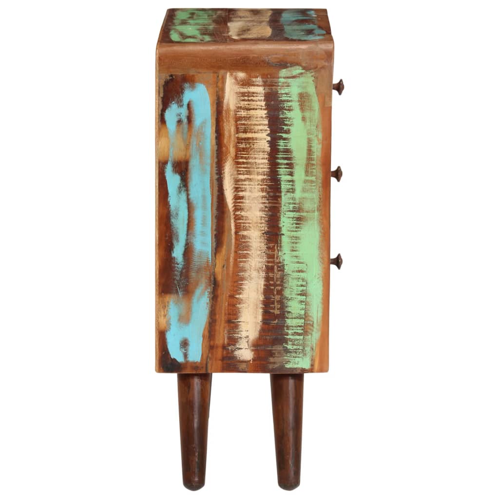 skænk 55x30x80 cm massivt genbrugstræ