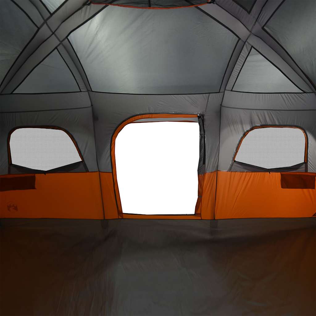 10-personers familietelt vandtæt grå