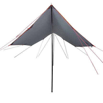 tarp 460x305x210 cm vandtæt grå og orange