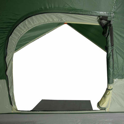 2-personers campingtelt vandtæt kuppel grøn