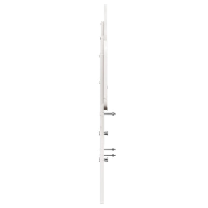 sengegavl 140 cm massivt fyrretræ hvid