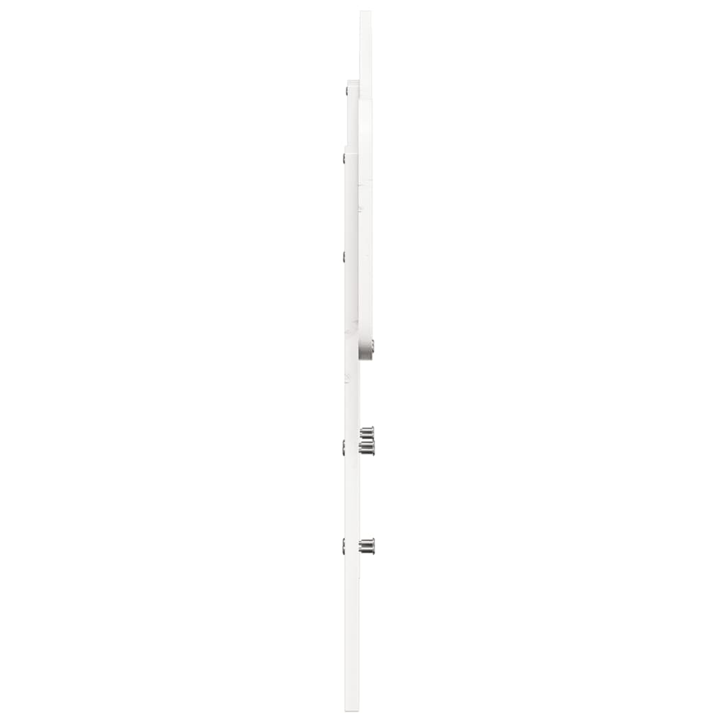 sengegavl 90 cm massivt fyrretræ hvid