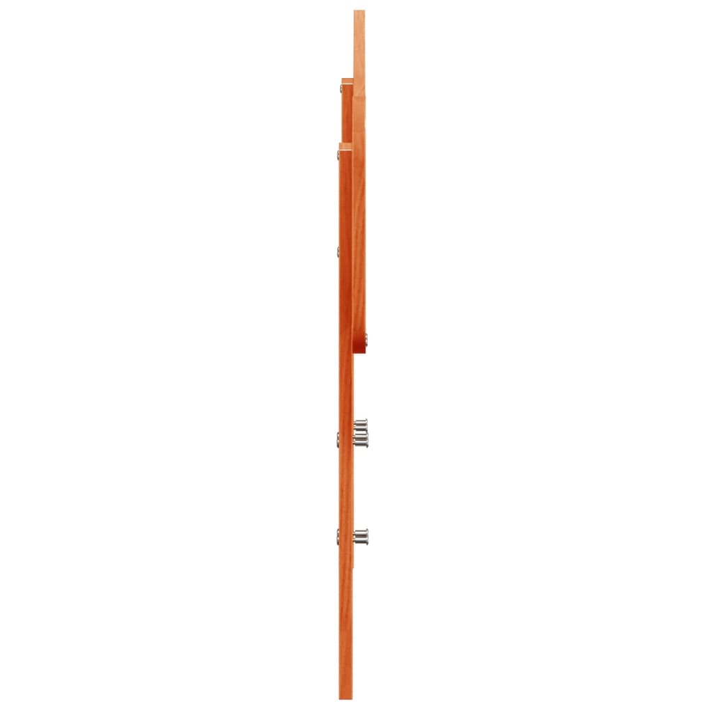 sengegavl 90 cm massivt fyrretræ gyldenbrun