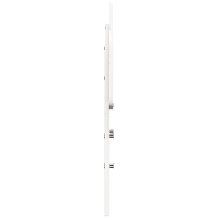 sengegavl 75 cm massivt fyrretræ hvid