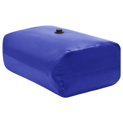 vandtank med hane sammenfoldelig 100 l PVC